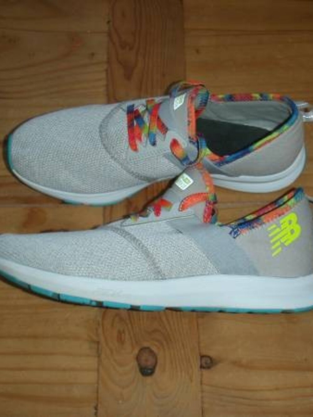 New Balance Fuel Core Nergize - Gray & Tye Dye - Women's Size 8.5 - Picture 7 of 8